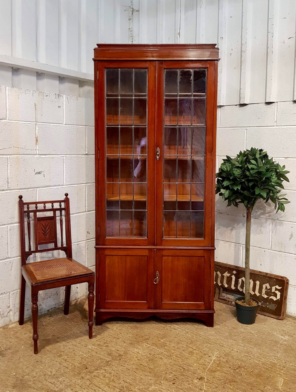 Glazed bookcase deals