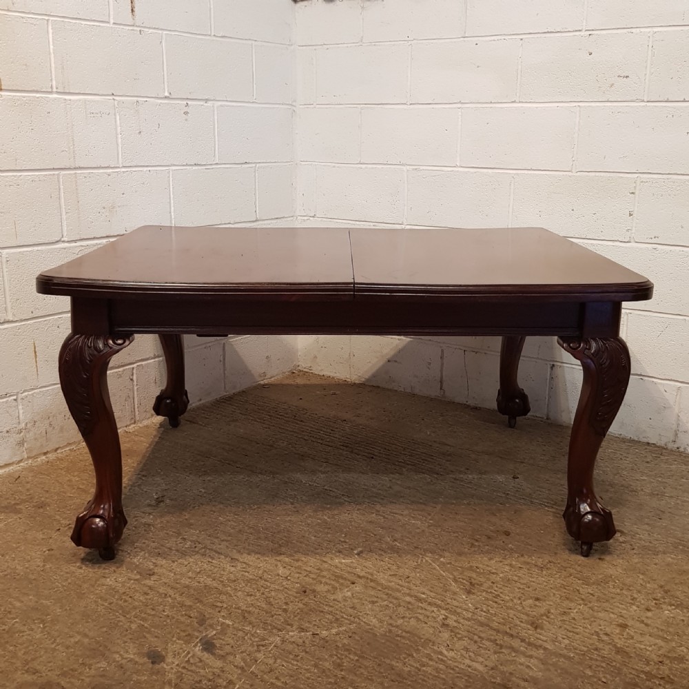 Antique Victorian Mahogany Extending Dining Table C1880 Seats Up To 12