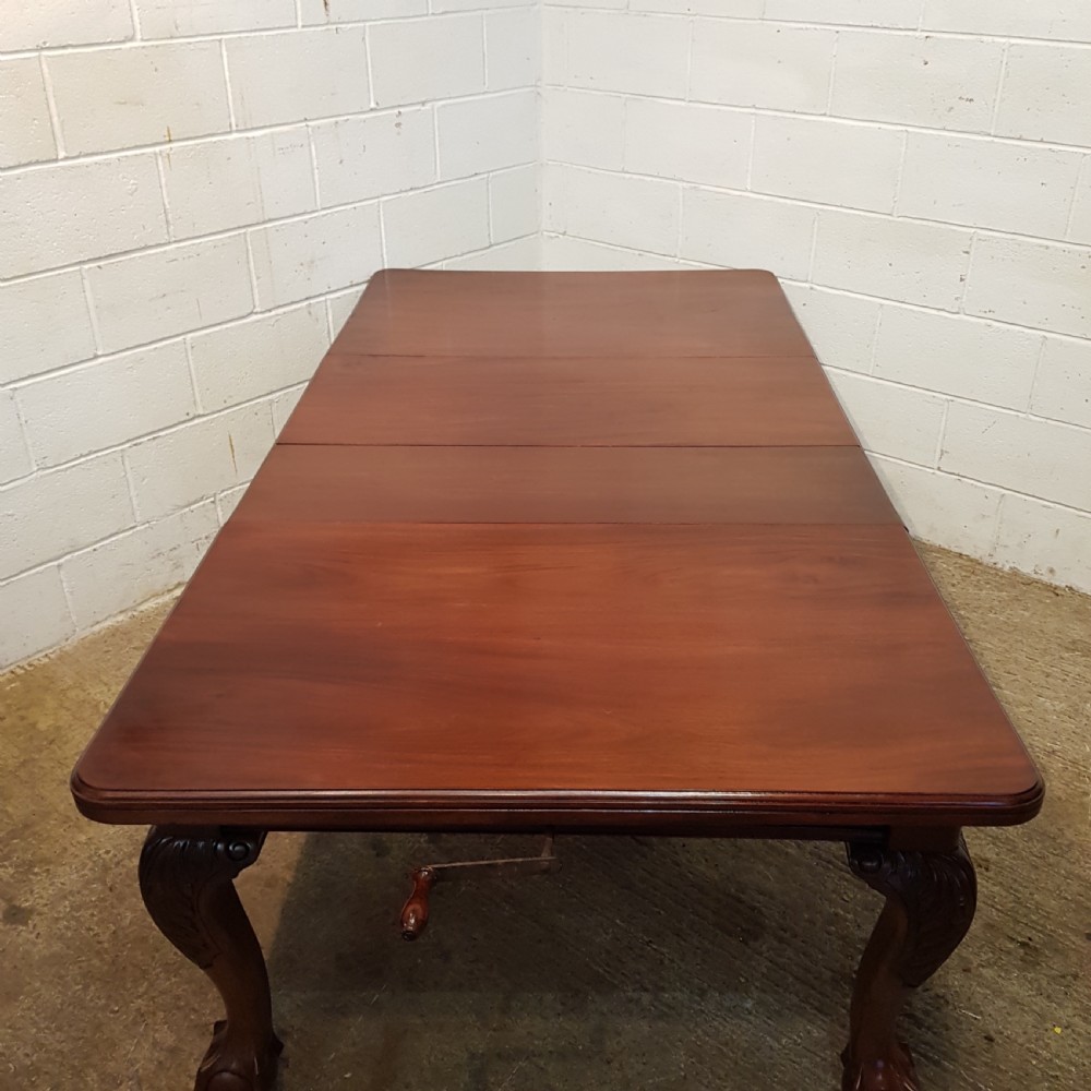 Antique Victorian Mahogany Extending Dining Table C1880 Seats Up To 12
