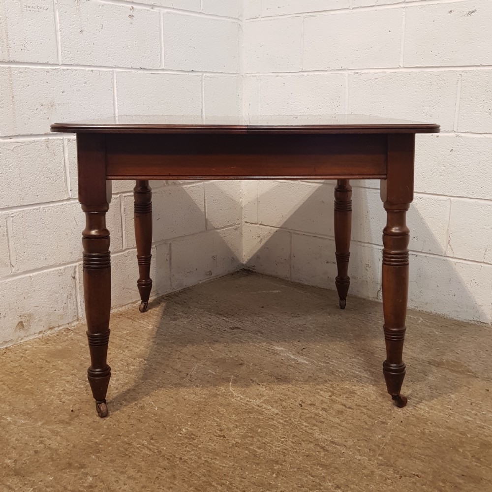 Antique Victorian Mahogany Extending Dining Table C1880 839389 www