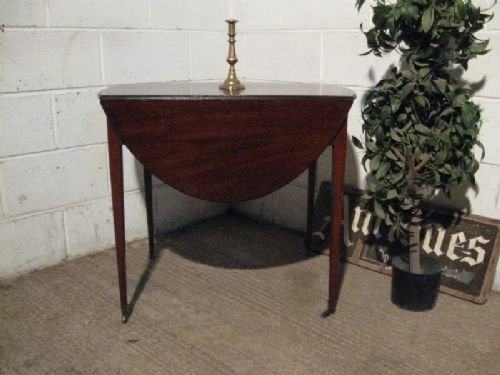 antique regency mahogany drop leaf pembroke table c1800 wdb1402011