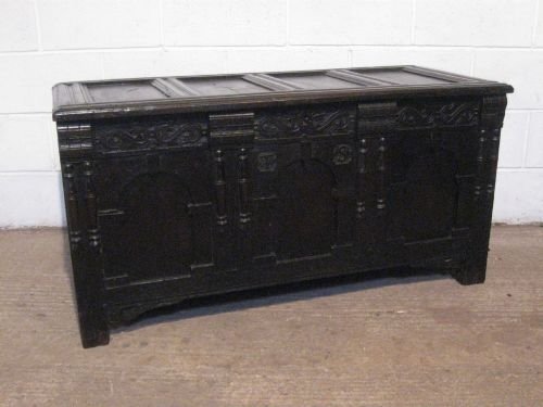 antique james 11 country oak coffer chest c1680 wdb180226