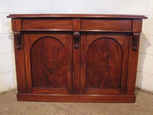antique victorian mahogany chiffonier sideboard c1860 wdb6035610