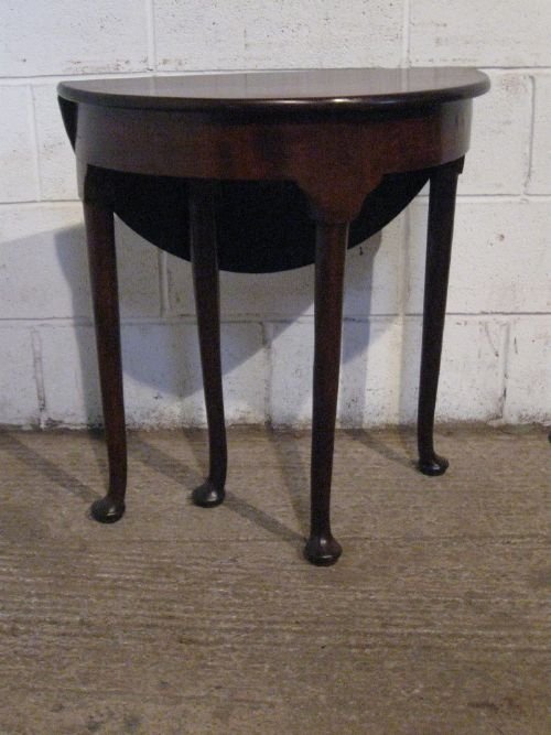 antique small georgian mahogany gate leg tea table c1780 wdb6049610