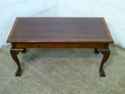 superb bespoke mahogany coffee centre table by alan grainger 'acornman' of york wdb6093b