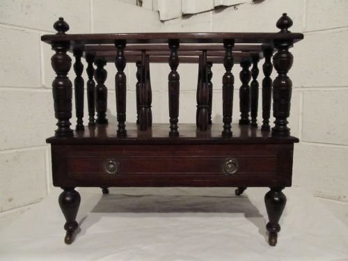 lovely victorian mahogany canterbury c1880 wdb61472911