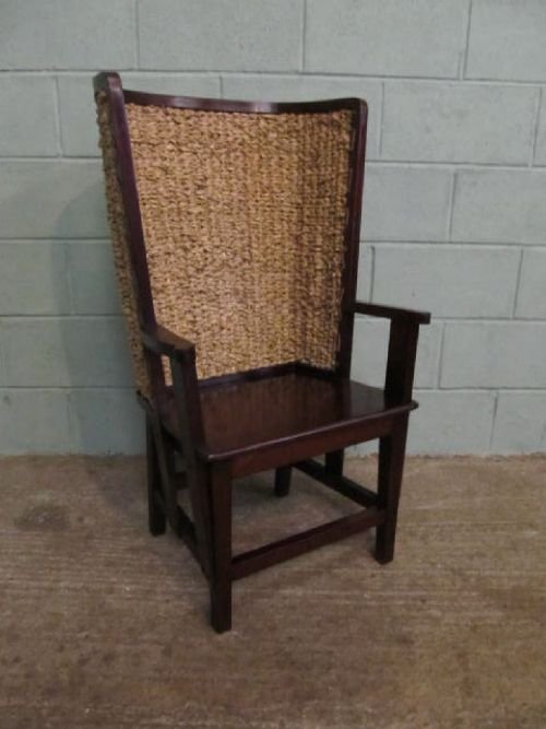antique edwardian mahogany orkney chair c1900 625572