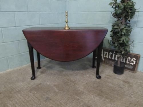 antique georgian cuban mahogany drop leaf gate leg dining table c1780 624971