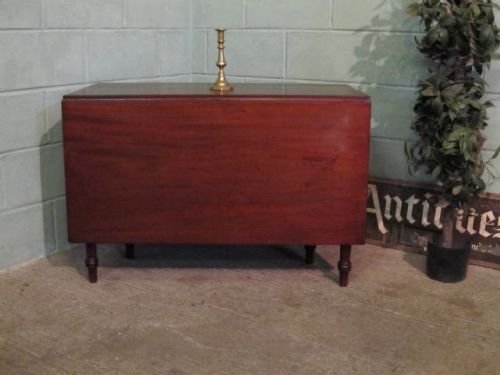 antique regency mahogany gate leg drop leaf dining table seats 810 c1800 w6276110