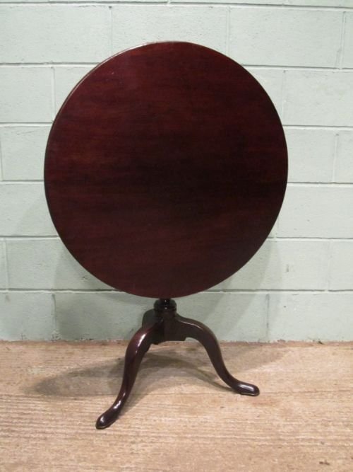 antique georgian cuban mahogany bird cage tilt top table c1780 w66161010