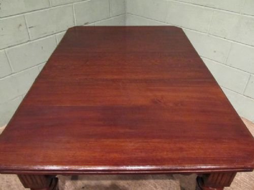 antique edwardian oak extending dining table c1900 w689694