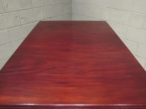 antique late victorian mahogany extending wind out dining table c1890 w6900145