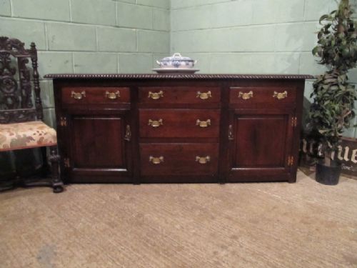 antique georgian oak sideboard c1780 w7030278