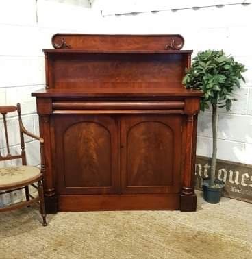antique william 1v mahogany chiffonier c1830