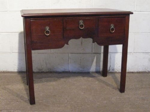 regency mahogany lowboy writing table desk c1800
