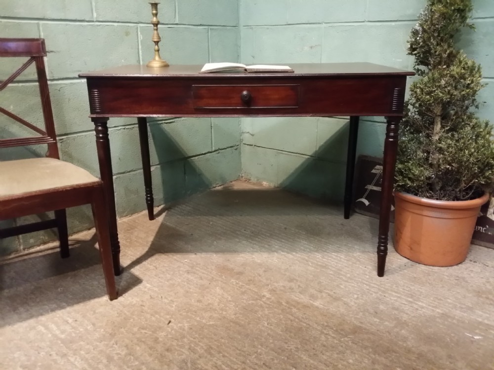 antique regency mahogany writingside table c1820