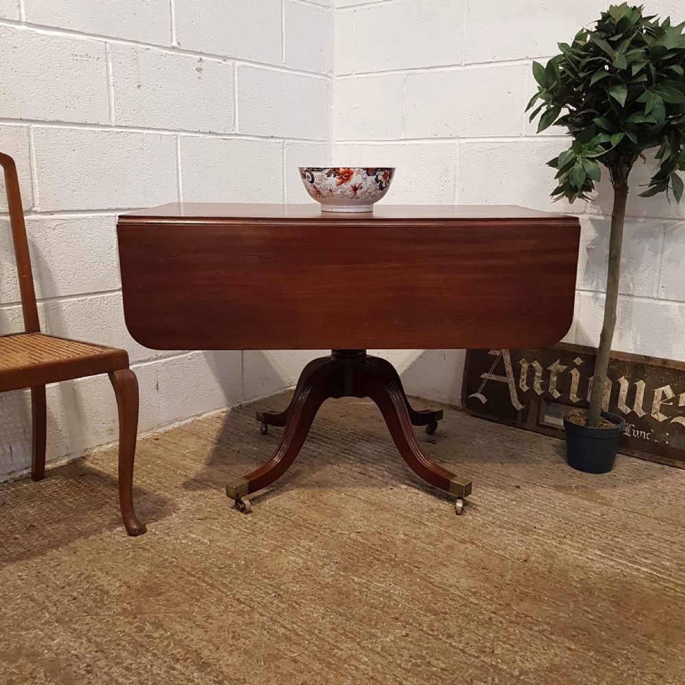 antique regency mahogany pembroke table c1820