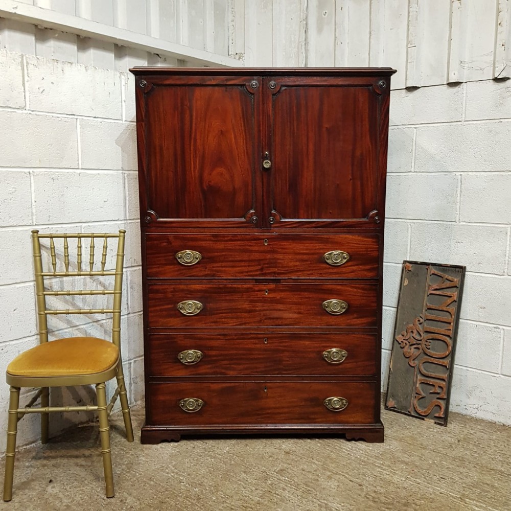 a george 3rd mahogany tallboy c1790