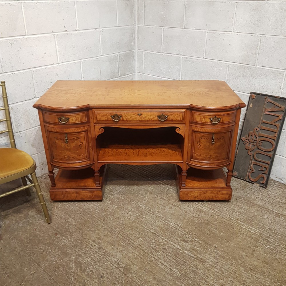 a shapland and petter satinwood dressing table c1890