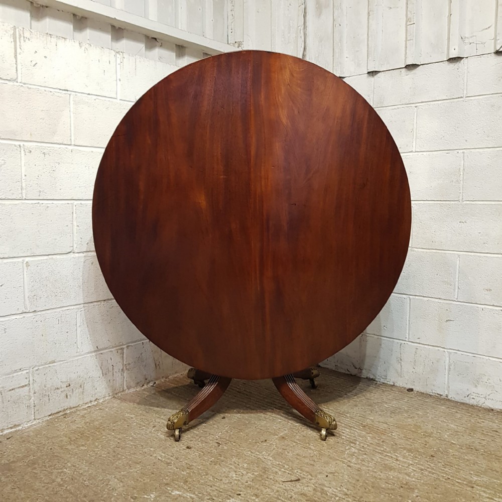 a george 3rd tip top circular breakfast table c1800