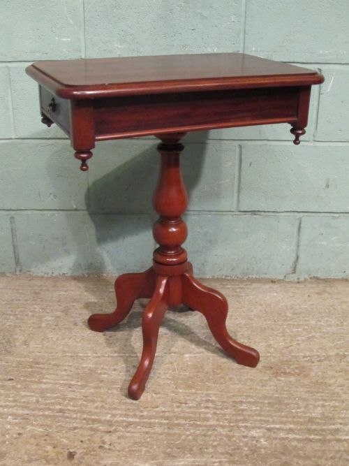 Victorian Work Table Antique Victorian Mahogany Work Table C1880 | 261181 | www ...